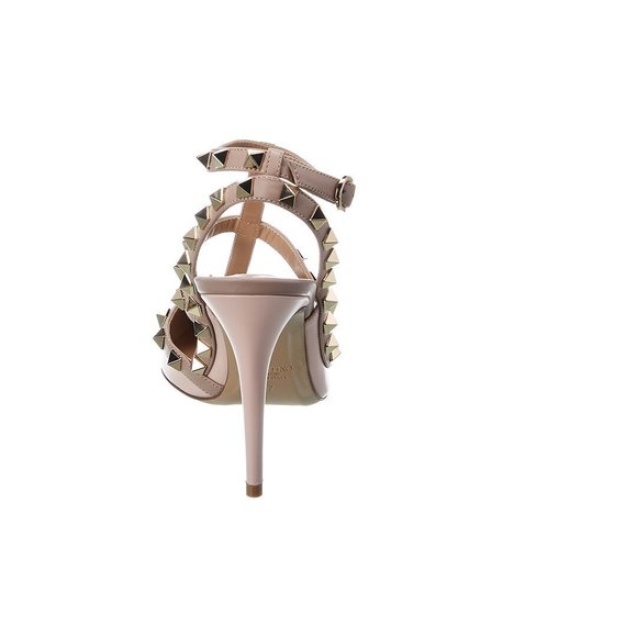 Valentino Rockstud Caged 100 Leather Pump - Picture 3 of 6